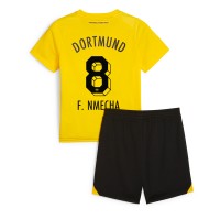 Dres Borussia Dortmund Felix Nmecha #8 Domáci pre deti 2023-24 Krátky Rukáv (+ trenírky)